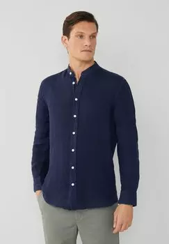 Рубашка Hackett London, цвет navy