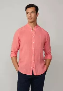 Рубашка Hackett London, коралловый