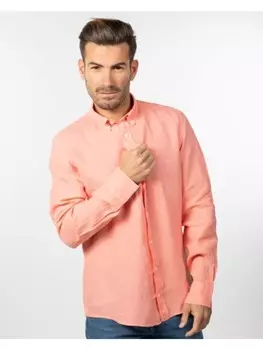 Рубашка Hackett London, оранжевый