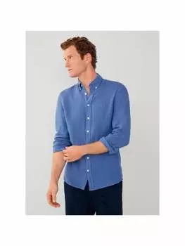 Рубашка Hackett London, синий