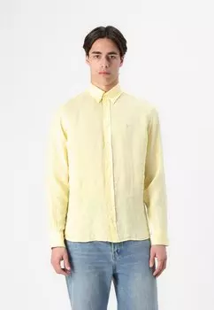 Рубашка Hackett London, светло-желтый