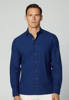 Рубашка Hackett London, темно-синий