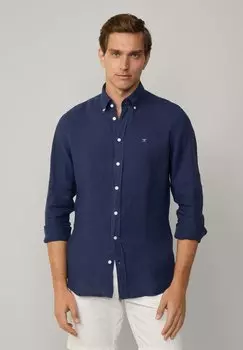 Рубашка Hackett London, темно-синий