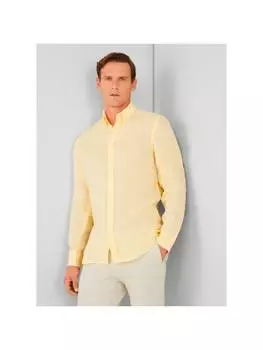 Рубашка Hackett London, желтый