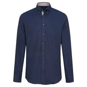 Рубашка Hackett Melange Flannel Multi, синий