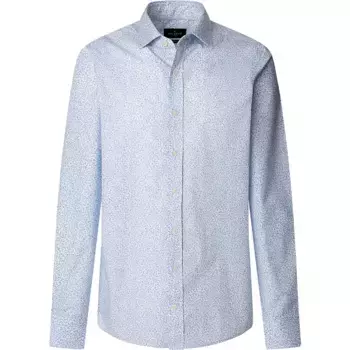 Рубашка Hackett Mini Leaves Print, синий