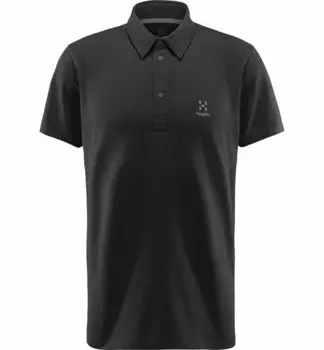 Рубашка Haglfs Poloshirt Mirth Polo, серый меланж
