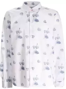 Рубашка Half Tone Floral PS Paul Smith, белый