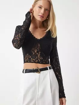 Рубашка Happiness stanbul, черный