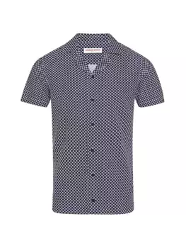 Рубашка Happy Stripe Travis Camp Orlebar Brown, белый