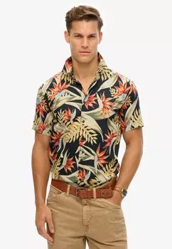 Рубашка HAWAIIAN PRINTED Superdry, синий