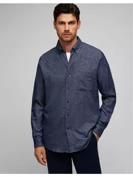 Рубашка HECHTER PARIS, цвет midnight blue