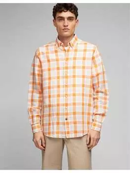 Рубашка HECHTER PARIS, оранжевый