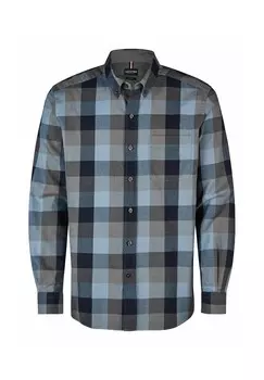 Рубашка Hechter Paris, сине-серый