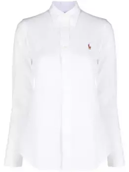 Рубашка Heidi с вышивкой POLO RALPH LAUREN, белый