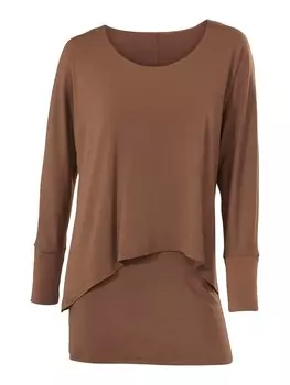 Рубашка heine, коричневый