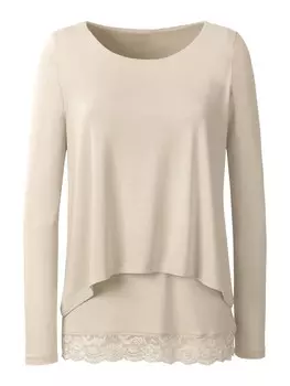 Рубашка heine, светло-бежевый