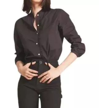 Рубашка Helena черного цвета TROVATA