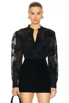 Рубашка Hemant And Nandita Zuhr, черный