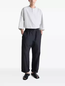 Рубашка Henley LEMAIRE, белый