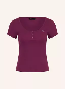 Рубашка Хенли Tommy Jeans, красный