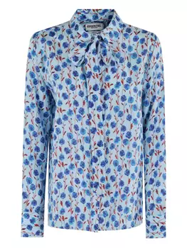 Рубашка Хенсли Essentiel Antwerp, синий