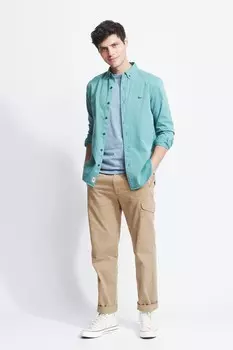Рубашка Hessle Aubin, бирюзовый