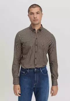 Рубашка hessnatur, коричневый