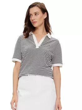 Рубашка hilfiger polo relaxed fit a v Tommy, синий