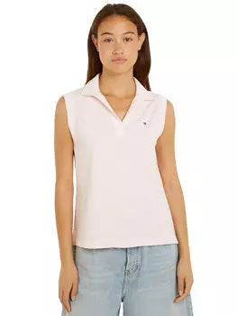 Рубашка hilfiger polo relaxed fit Tommy, розовый