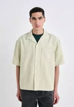 Рубашка HILLY SHORT SLEEVE Weekday, бежевый