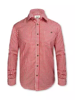 Рубашка Hofglanz Regular fit Traditional Button Up, красный