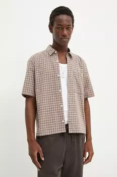 Рубашка Hollister Co., коричневый