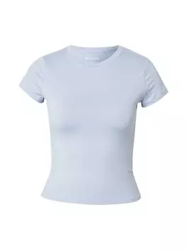 Рубашка HOLLISTER, пастельный синий