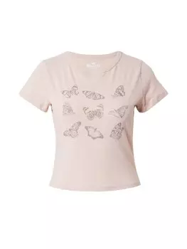 Рубашка HOLLISTER, розовый