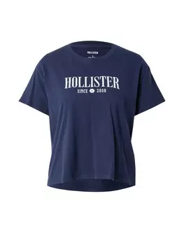 Рубашка HOLLISTER, темно-синий