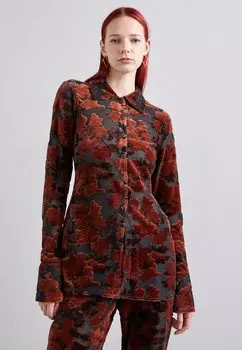 Рубашка Holzweiler CISSI DEVORE, цвет brown mix