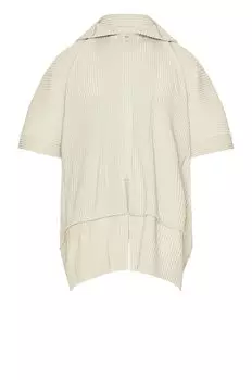 Рубашка Homme Plisse Issey Miyake MC August Sweater, цвет Pearl Gray