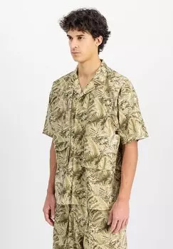 Рубашка HONOLULU SAFARI Alpha Industries, зеленый