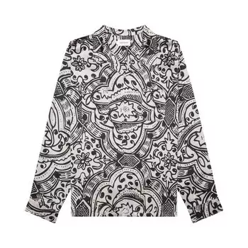 Рубашка Honor The Gift Long-Sleeve Printed Shirt, черный