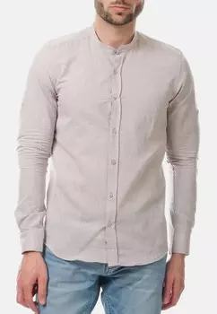 Рубашка HopenLife ADAM, коричневый