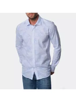 Рубашка HopenLife, цвет himmelblau