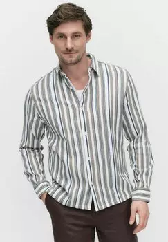 Рубашка HOSHI CRINKLE Blck, коричневый