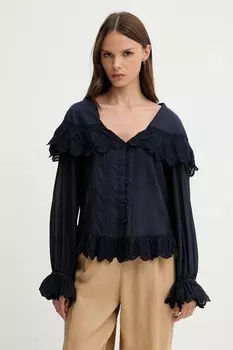 Рубашка Hoss Intropia, темно-синий