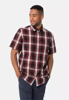 Рубашка HOT CHILI M Jack Wolfskin, цвет barn red