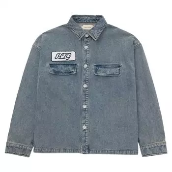 Рубашка HTG L/S WORK SHIRT Honor The Gift, цвет Indigoblau