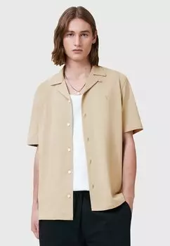 Рубашка HUDSON AllSaints, коричневый