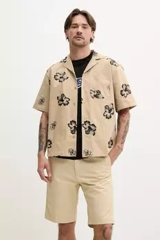 Рубашка Hugo Blue, бежевый