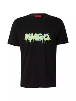 Рубашка HUGO Dacation, черный