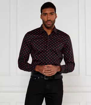 Рубашка HUGO Kenno Regular Fit, черный